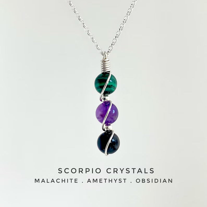 Virelle-Necklace-Virelle | Dames Ketting – Geboortesteen Siersteen, Bolvormige Hanger, Verstelbare Ketting