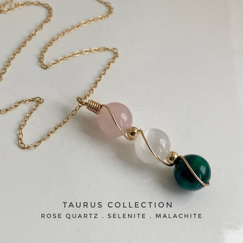 Virelle-Necklace-Virelle | Dames Ketting – Geboortesteen Siersteen, Bolvormige Hanger, Verstelbare Ketting