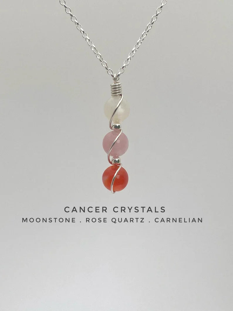 Virelle-Necklace-Virelle | Dames Ketting – Geboortesteen Siersteen, Bolvormige Hanger, Verstelbare Ketting