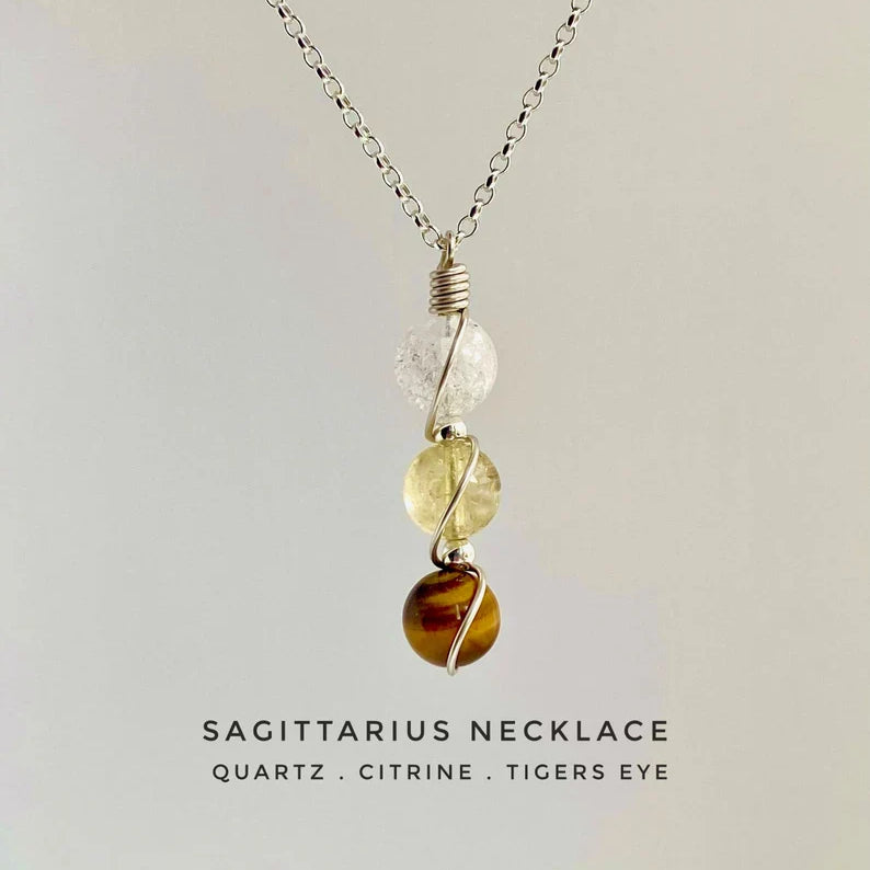 Virelle-Necklace-Virelle | Dames Ketting – Geboortesteen Siersteen, Bolvormige Hanger, Verstelbare Ketting