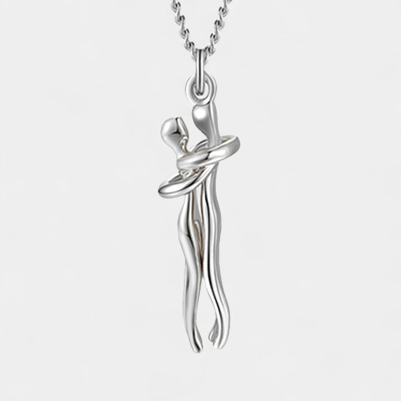 Virelle-Necklace-Virelle Hug Necklace voor koppels en geliefden - Uniek en stijlvol