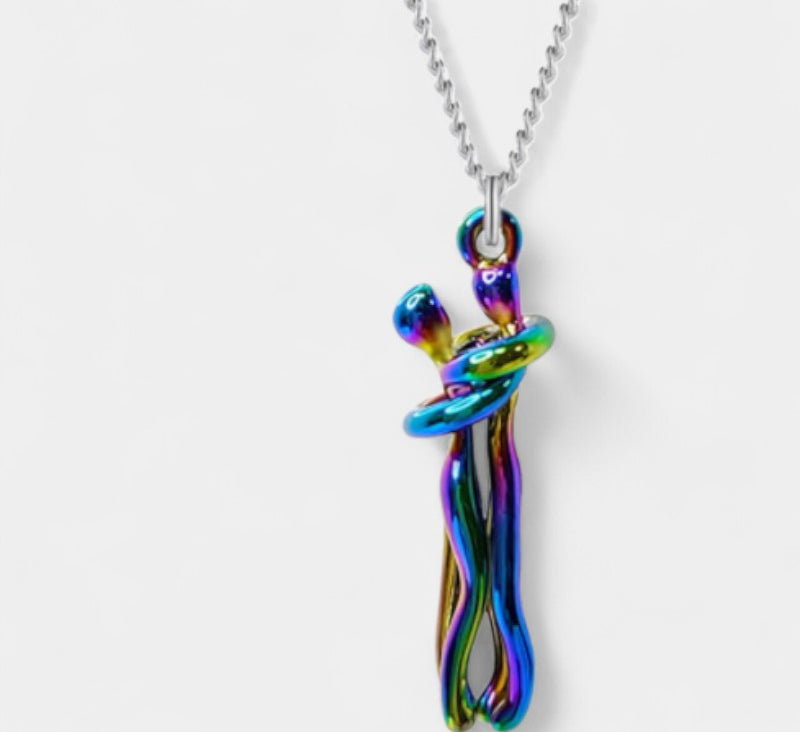 Virelle-Necklace-Virelle Hug Necklace voor koppels en geliefden - Uniek en stijlvol