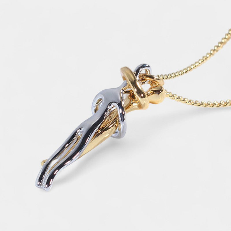 Virelle-Necklace-Virelle Hug Necklace voor koppels en geliefden - Uniek en stijlvol