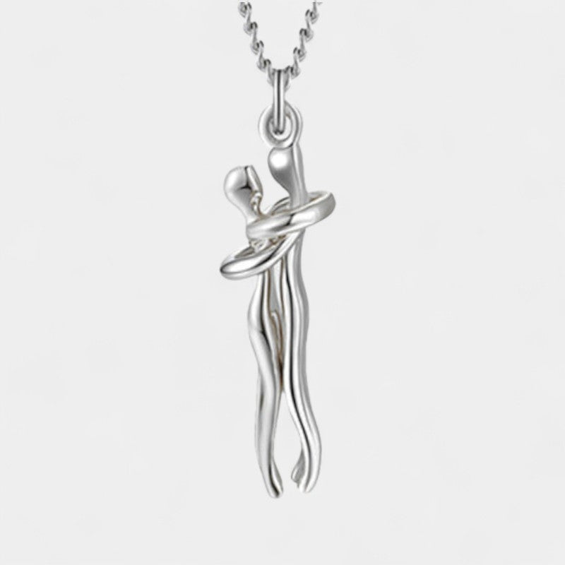 Virelle-Necklace-Virelle Hug Necklace voor koppels en geliefden - Uniek en stijlvol