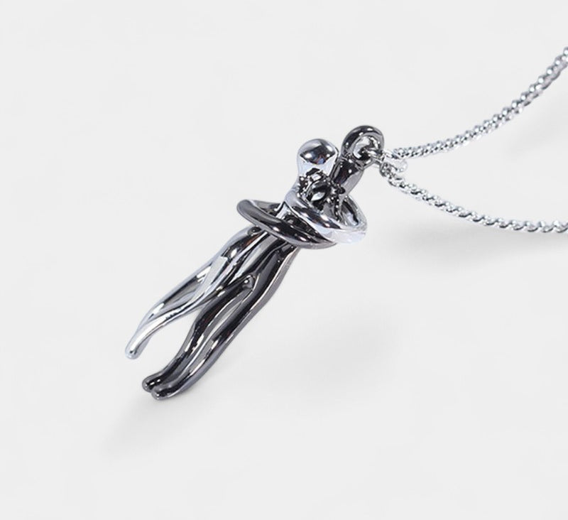 Virelle-Necklace-Virelle Hug Necklace voor koppels en geliefden - Uniek en stijlvol