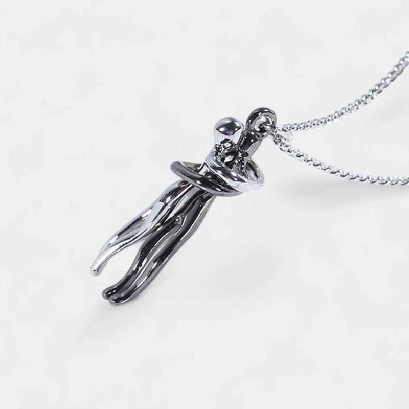 Virelle-Necklace-Virelle Hug Necklace voor koppels en geliefden - Uniek en stijlvol