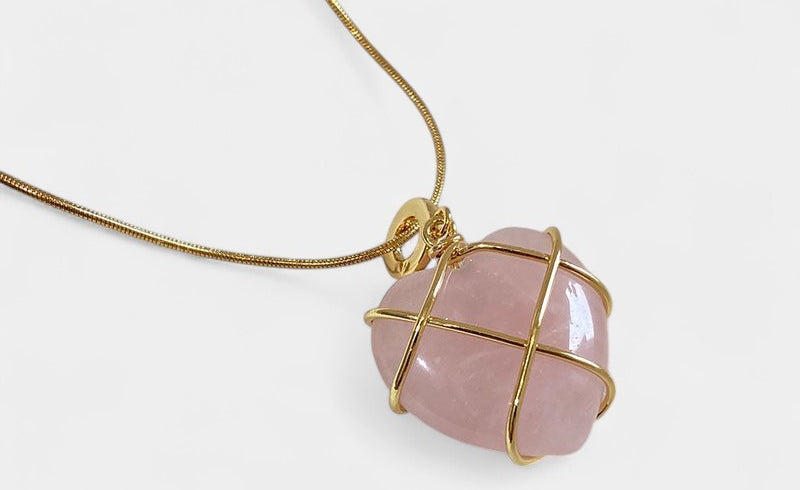 Virelle-Necklace-Virelle Ketting - Cartoon princess love girl moonstone necklace