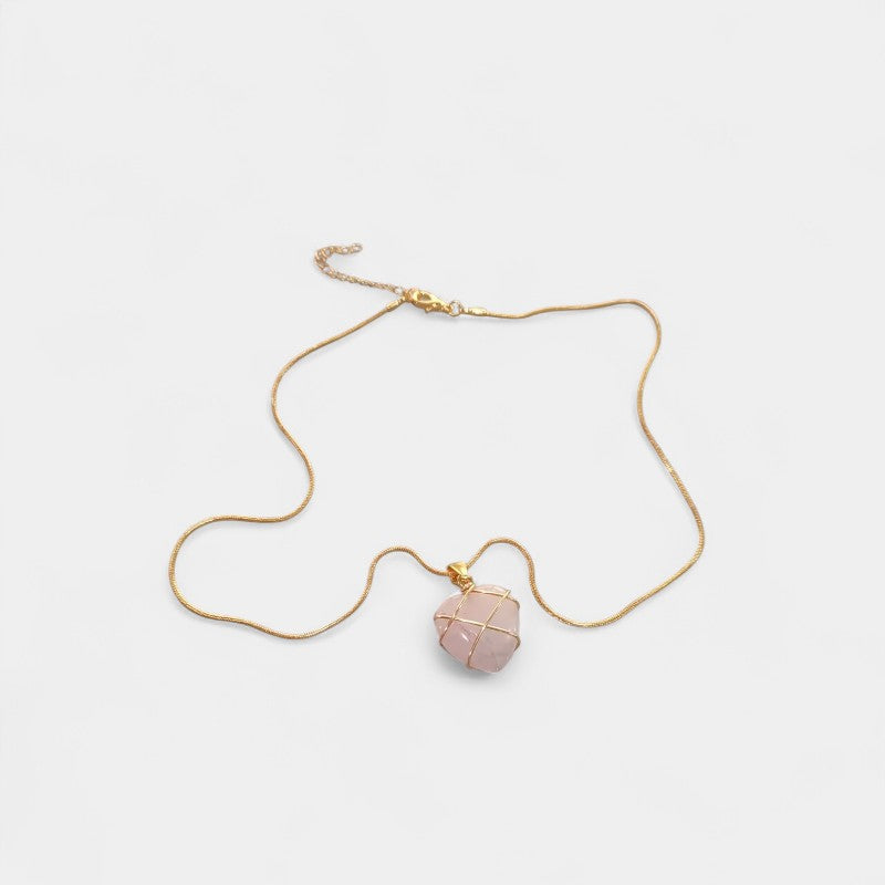 Virelle-Necklace-Virelle Ketting - Cartoon princess love girl moonstone necklace