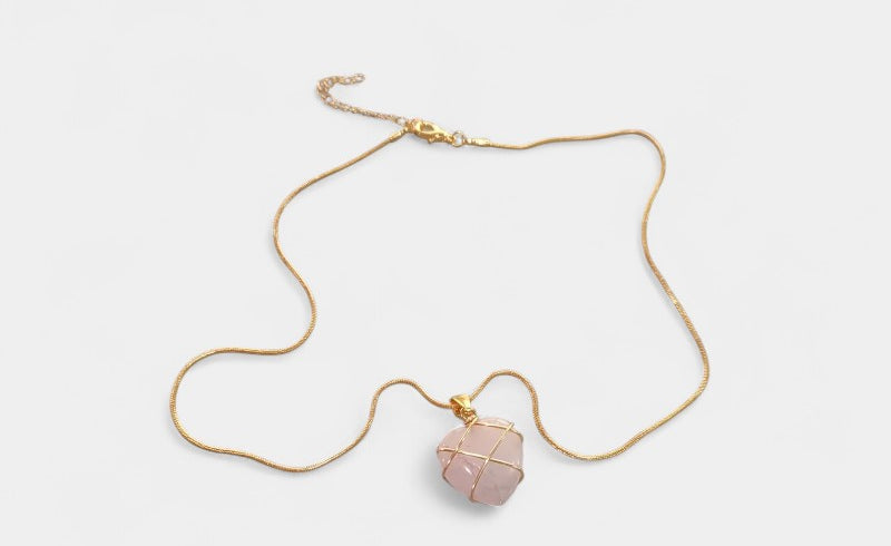 Virelle-Necklace-Virelle Ketting - Cartoon princess love girl moonstone necklace