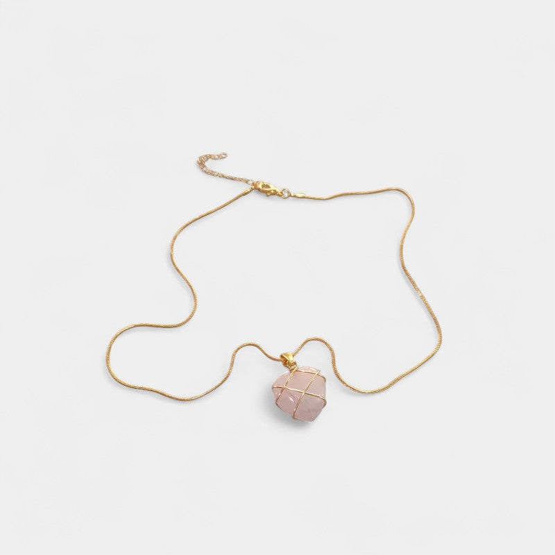 Virelle-Necklace-Virelle Ketting - Cartoon princess love girl moonstone necklace