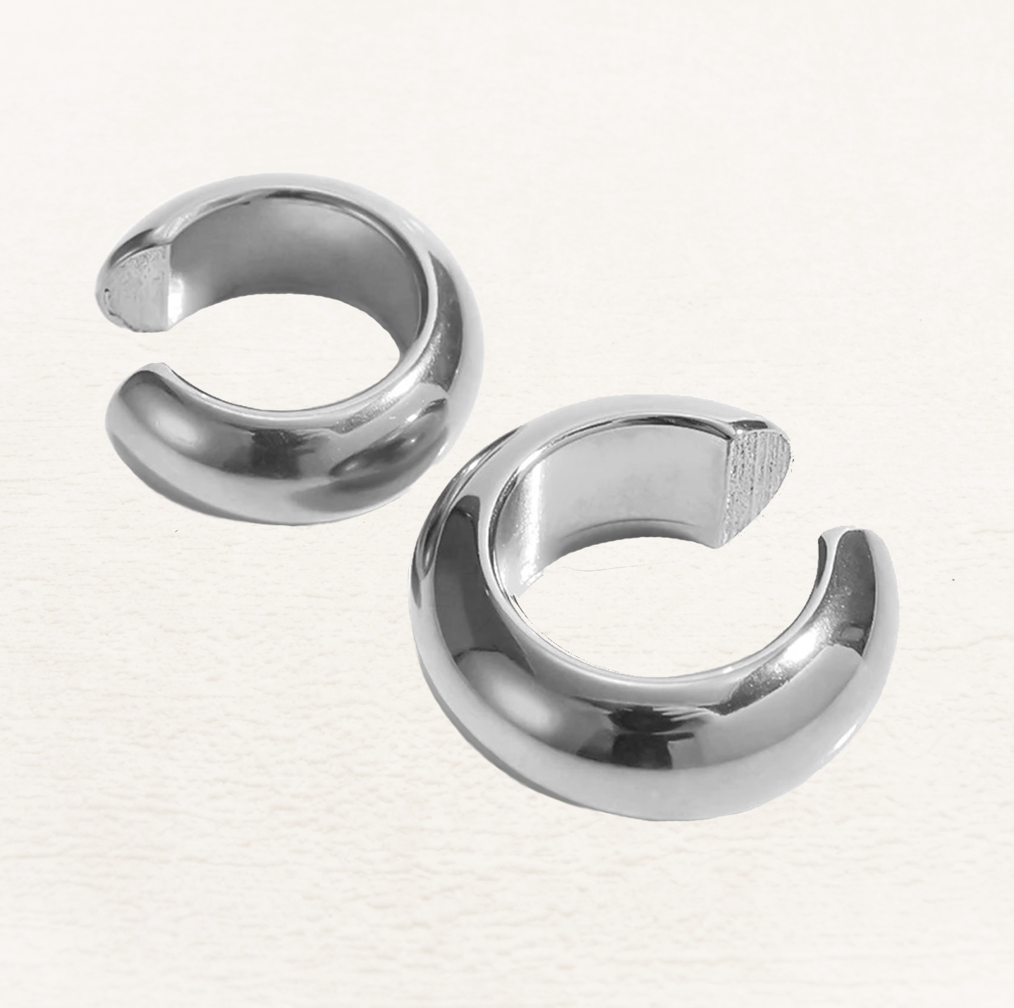 Paisley Ear Cuff Zilver - Rosa Jewels