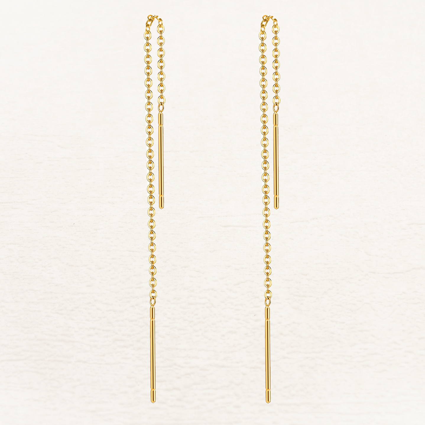 Isla Doortrek Oorbellen Goud - Rosa Jewels