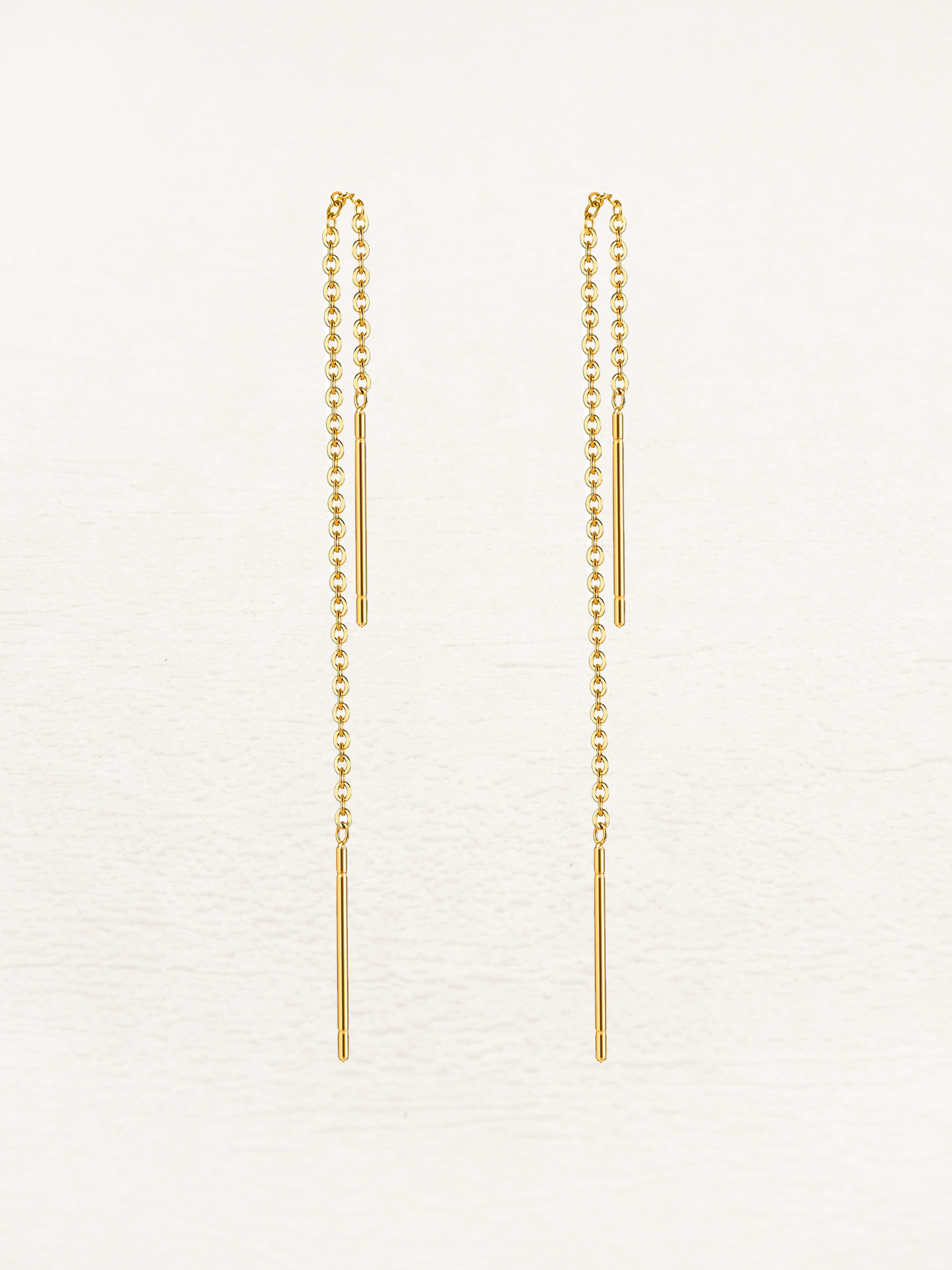 Isla Doortrek Oorbellen Goud - Rosa Jewels