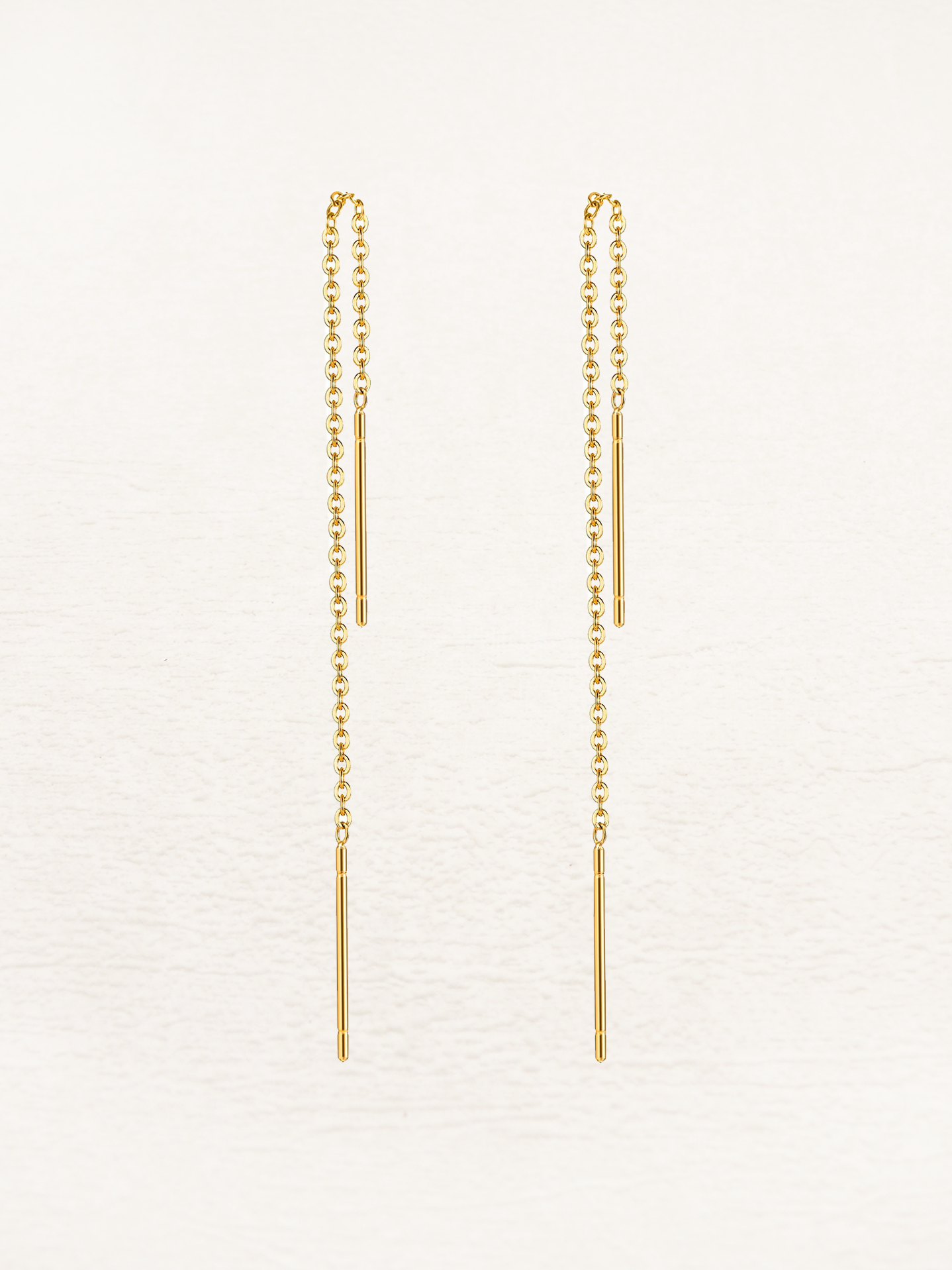 Isla Doortrek Oorbellen Goud - Rosa Jewels