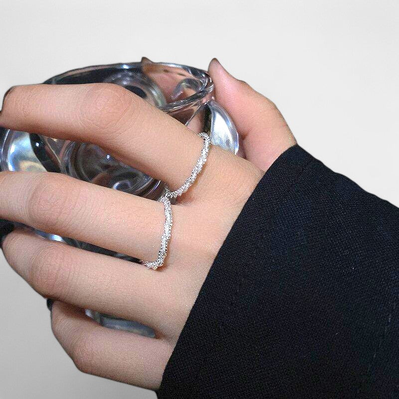 Virelle-Ring-Virelle ring - Prachtige crystal pave band rings voor elke gelegenheid