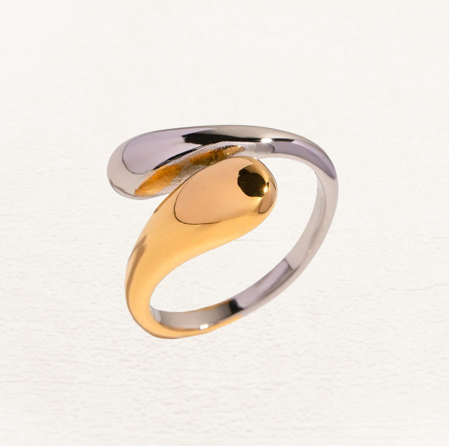 Jessica Ring Goud-Zilver - Rosa Jewels