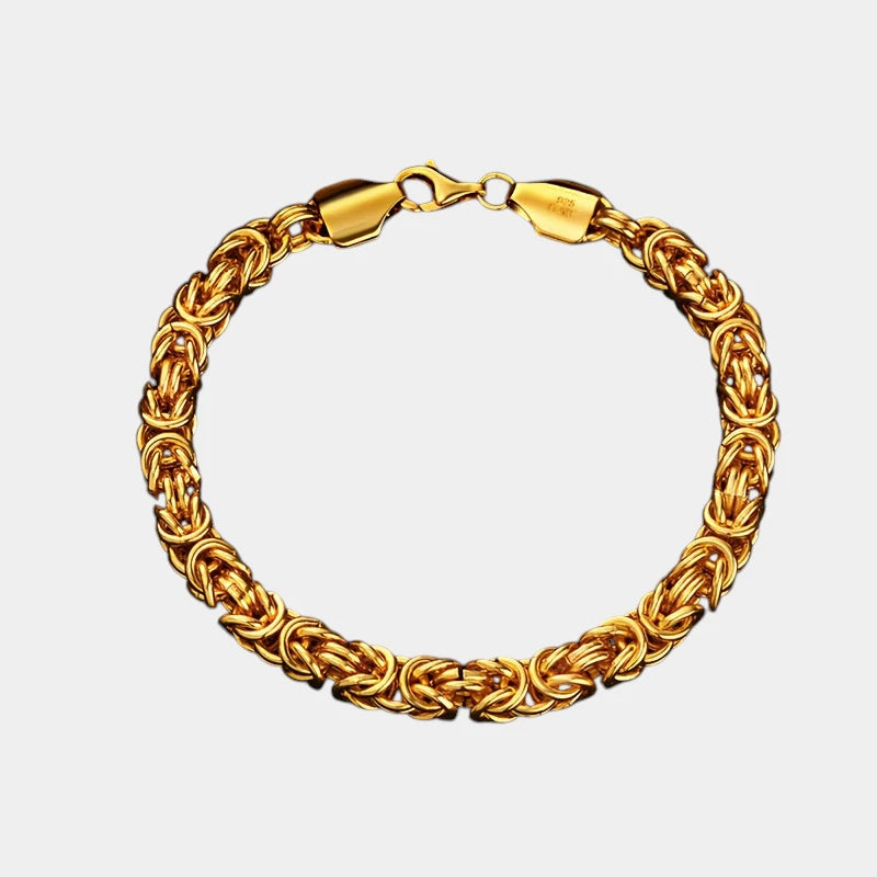 Virelle-Virelle | Dames Armband – 925 sterling zilver, Gevlochten grasstructuur, Elegante afwerking