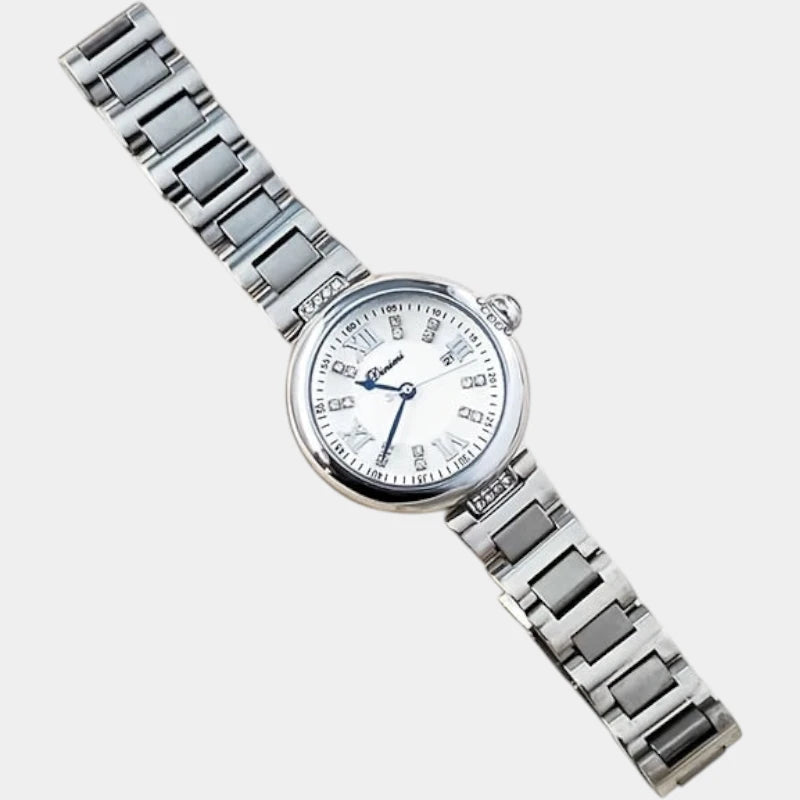 Virelle-Virelle | Dames Horloge – Quartz Uurwerk, Roestvrijstalen Band, Kalenderfunctie