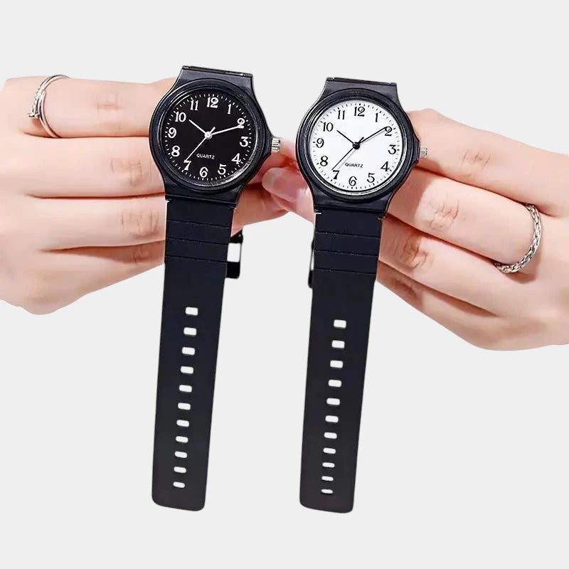 Virelle-Virelle | Dames Horloge – Quartz Uurwerk, Siliconen Band, Waterbestendig, Klein Ronde Kast