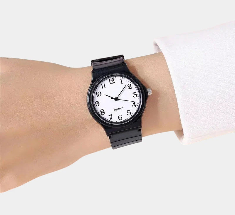 Virelle-Virelle | Dames Horloge – Quartz Uurwerk, Siliconen Band, Waterbestendig, Klein Ronde Kast