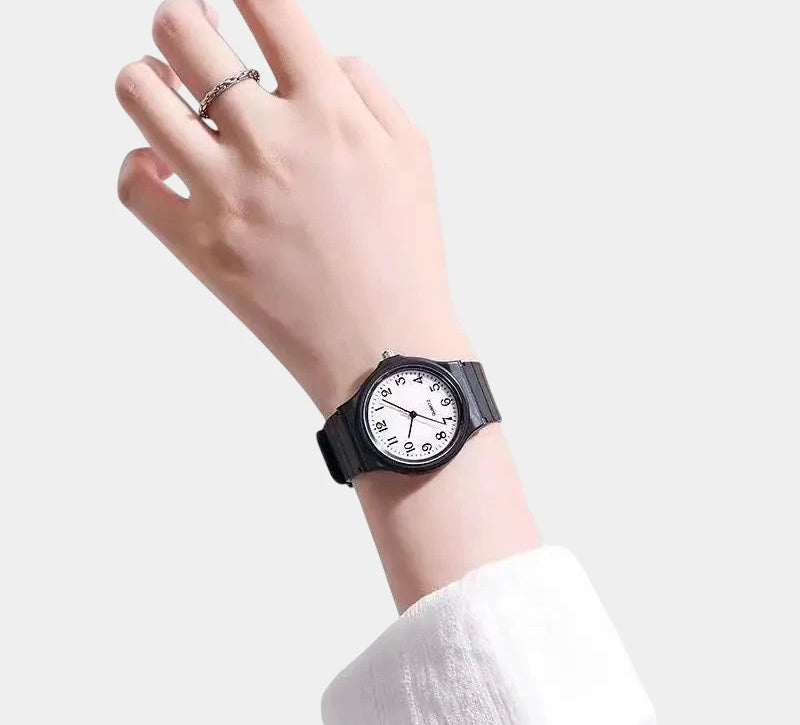 Virelle-Virelle | Dames Horloge – Quartz Uurwerk, Siliconen Band, Waterbestendig, Klein Ronde Kast