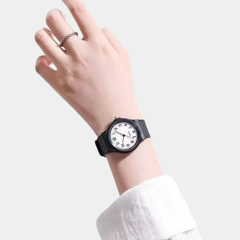 Virelle-Virelle | Dames Horloge – Quartz Uurwerk, Siliconen Band, Waterbestendig, Klein Ronde Kast