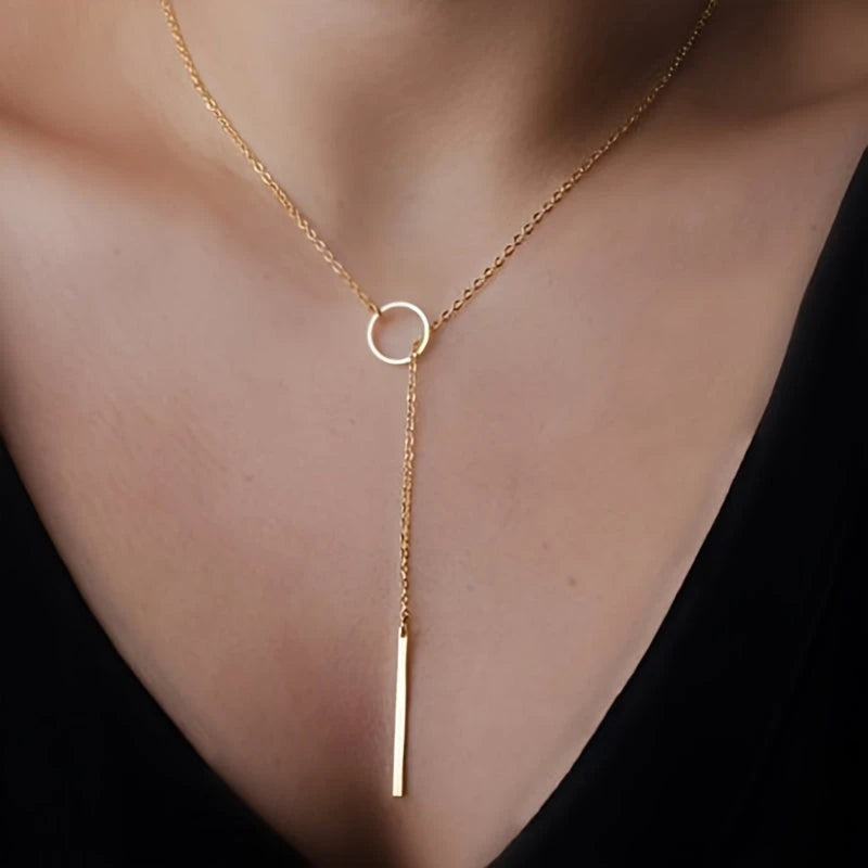Virelle-Virelle | Dames Ketting – Fijn Metaal met Maan, Ster, Ring of Blad, Minimalistisch en Elegant Design