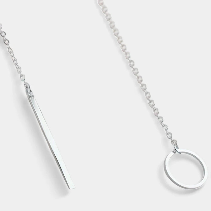 Virelle-Virelle | Dames Ketting – Fijn Metaal met Maan, Ster, Ring of Blad, Minimalistisch en Elegant Design