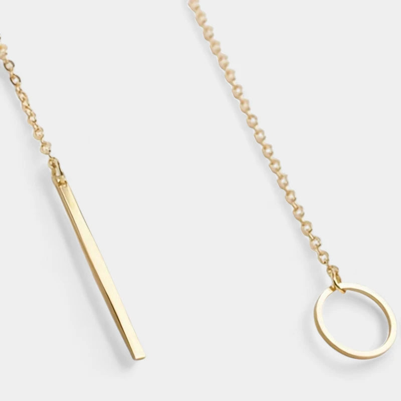 Virelle-Virelle | Dames Ketting – Fijn Metaal met Maan, Ster, Ring of Blad, Minimalistisch en Elegant Design