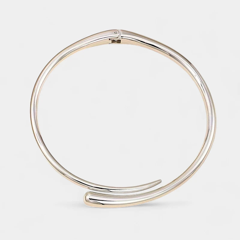 Virelle-Virelle | Dames Ketting – Open Kraag, Metaal, Punk Hip Hop Stijl, Choker