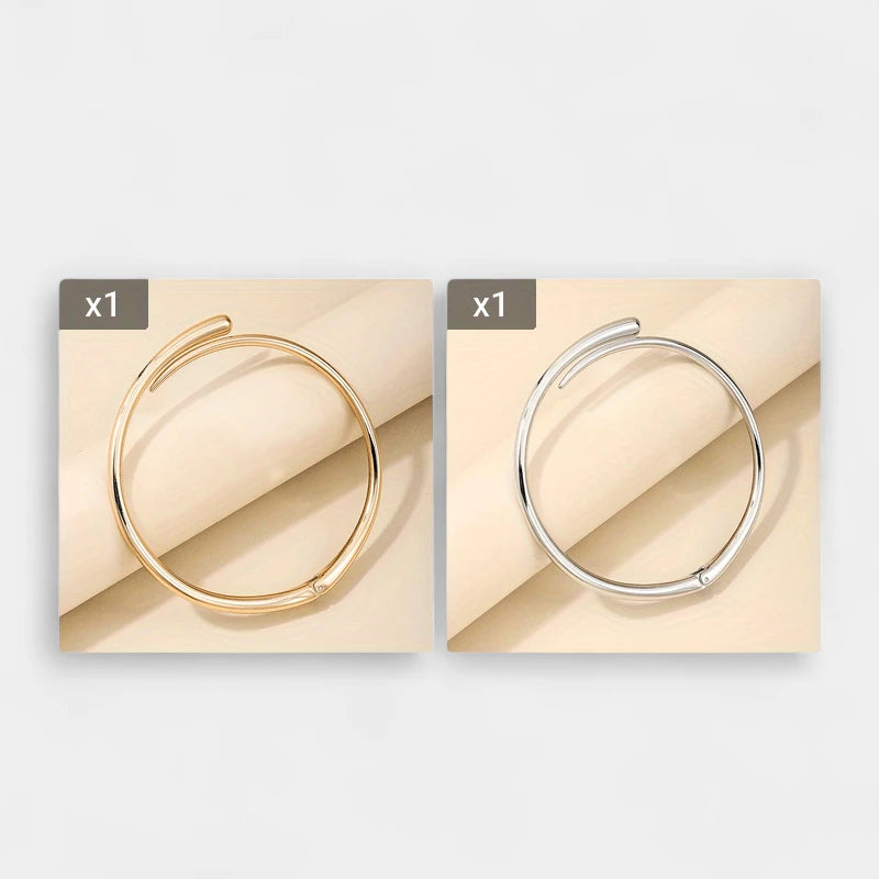 Virelle-Virelle | Dames Ketting – Open Kraag, Metaal, Punk Hip Hop Stijl, Choker