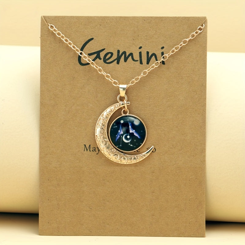 Virelle-Virelle | Dames Ketting – Retro Glow-in-the-Dark, Vintage Stijl, Verstelbaar