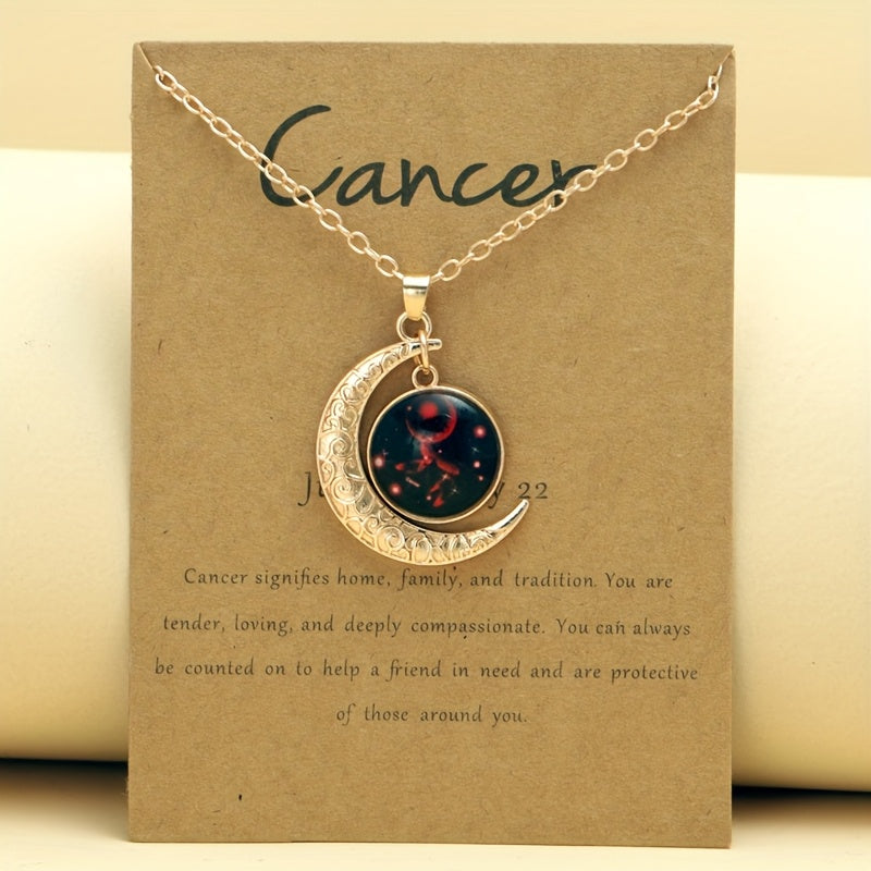 Virelle-Virelle | Dames Ketting – Retro Glow-in-the-Dark, Vintage Stijl, Verstelbaar