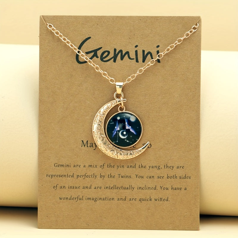 Virelle-Virelle | Dames Ketting – Retro Glow-in-the-Dark, Vintage Stijl, Verstelbaar