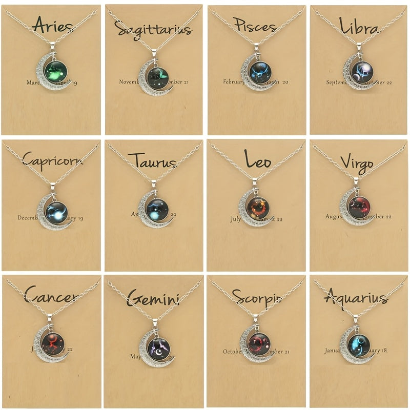 Virelle-Virelle | Dames Ketting – Retro Glow-in-the-Dark, Vintage Stijl, Verstelbaar