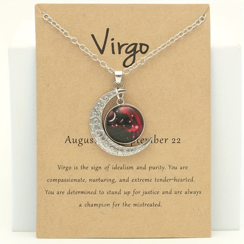 Virelle-Virelle | Dames Ketting – Retro Glow-in-the-Dark, Vintage Stijl, Verstelbaar