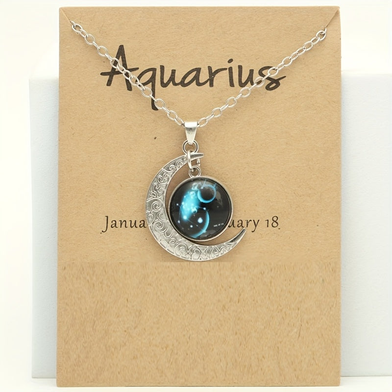 Virelle-Virelle | Dames Ketting – Retro Glow-in-the-Dark, Vintage Stijl, Verstelbaar