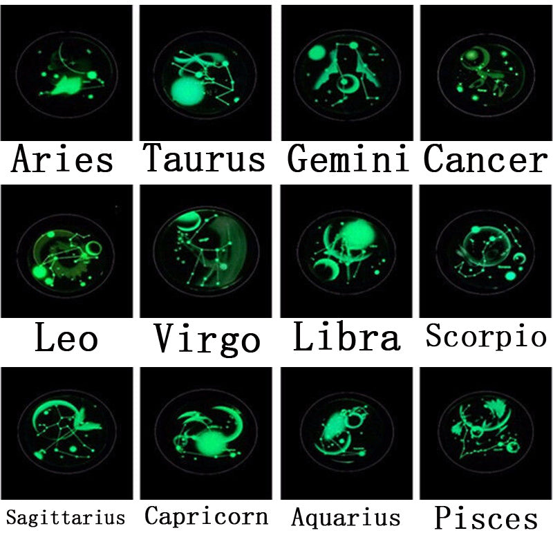 Virelle-Virelle | Dames Ketting – Retro Glow-in-the-Dark, Vintage Stijl, Verstelbaar