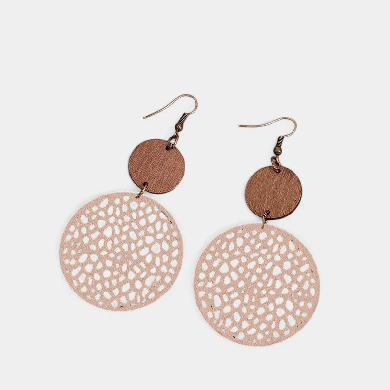 Virelle-Virelle | Dames Oorbellen – Hol Rond Design, Boheemse Vintage Stijl, Tijdloos Sieraad