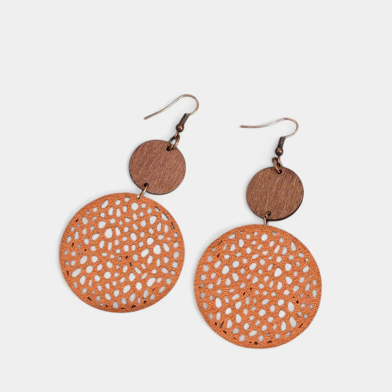 Virelle-Virelle | Dames Oorbellen – Hol Rond Design, Boheemse Vintage Stijl, Tijdloos Sieraad