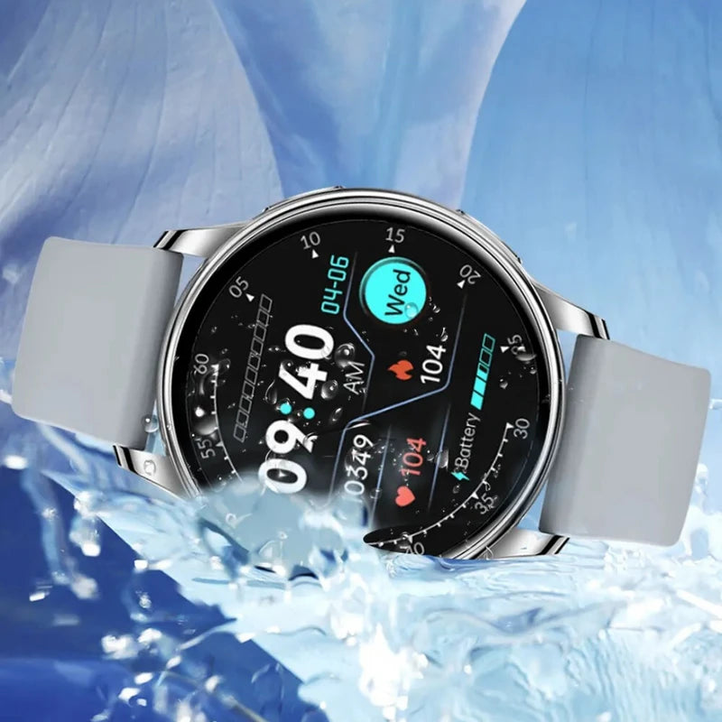 Virelle-Virelle | Dames Smartwatch – Activiteitentracker, Aanpasbare Wijzerplaat, Slank Ontwerp