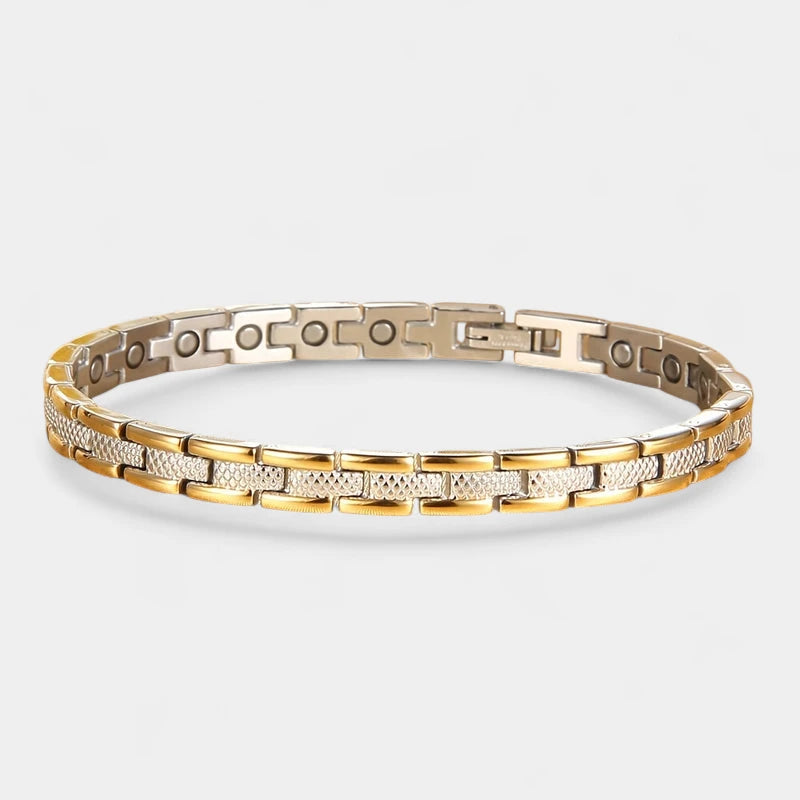 Virelle-Virelle | Dames armband – Titanium staal, Magnetisch ontwerp, Verstelbare lengte