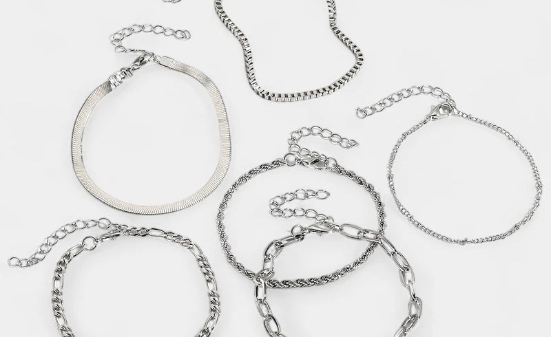 Virelle-Virelle | Dames armbandset – Klassiek gelaagd ontwerp, perfect cadeau