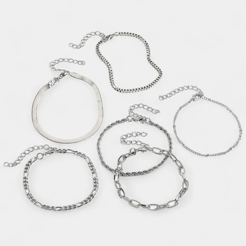 Virelle-Virelle | Dames armbandset – Klassiek gelaagd ontwerp, perfect cadeau