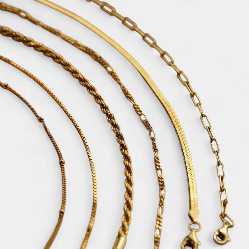 Virelle-Virelle | Dames armbandset – Klassiek gelaagd ontwerp, perfect cadeau