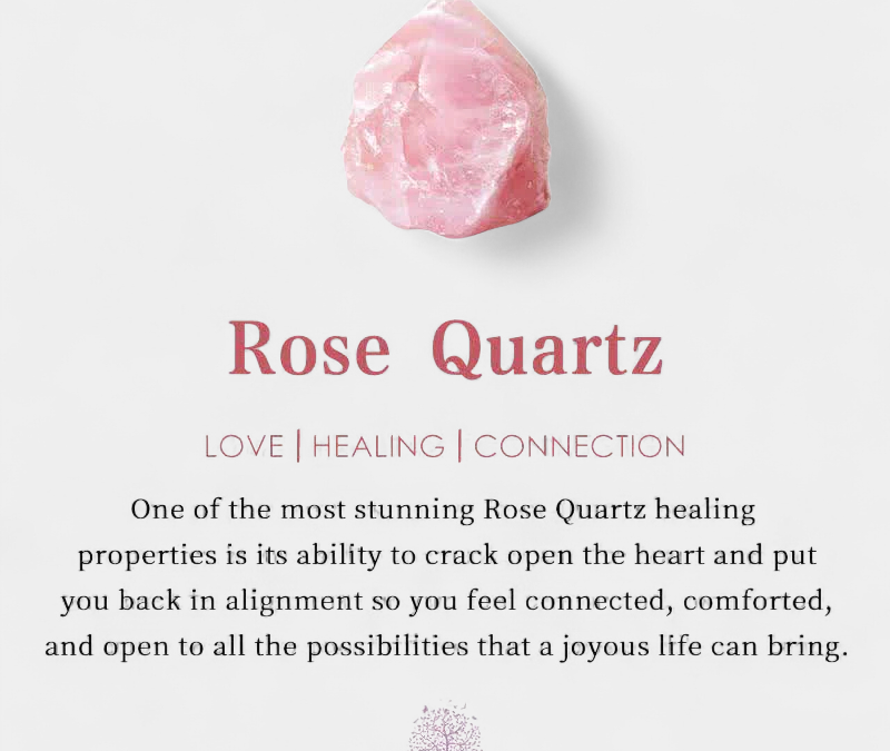 Virelle-Virelle | Damesarmband – Edelsteenkralen 8 mm rozekwarts, obsidiaan, amethist