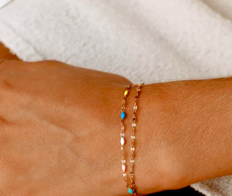 Virelle-Virelle | Damesarmband – Fijn kralen-design, verstelbare sluiting