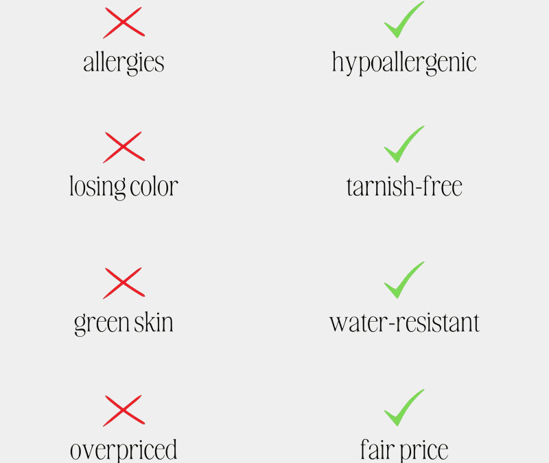 Virelle-Virelle | Damesarmband – Stalen paperclip-schakel, verstelbare sluiting