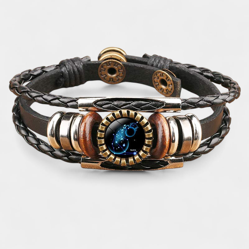 Virelle-Virelle | Damesarmband – Vintage geïnspireerde sterrenbeeld-bedel, fijne schakel