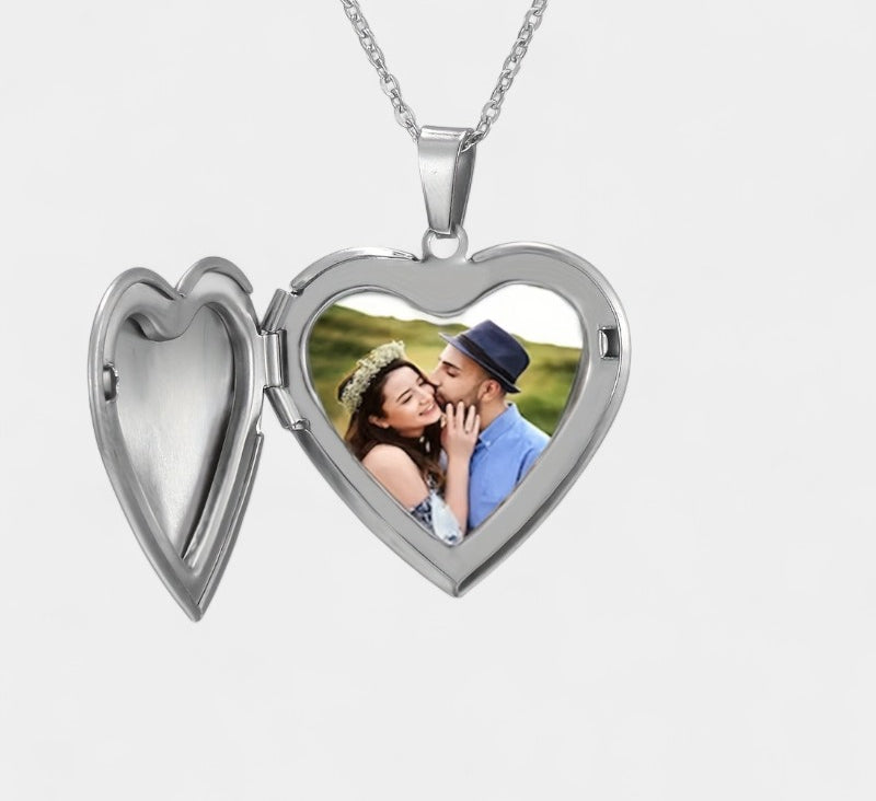 Virelle-Virelle Hanger - Custom photo heart pendant necklace voor dagelijks gebruik